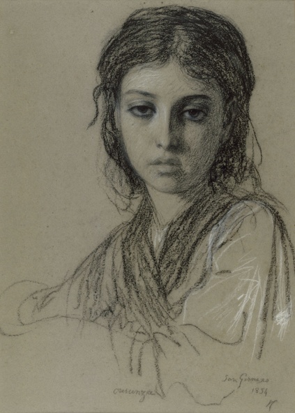 Ernest Hébert-Portrait de Crescenza