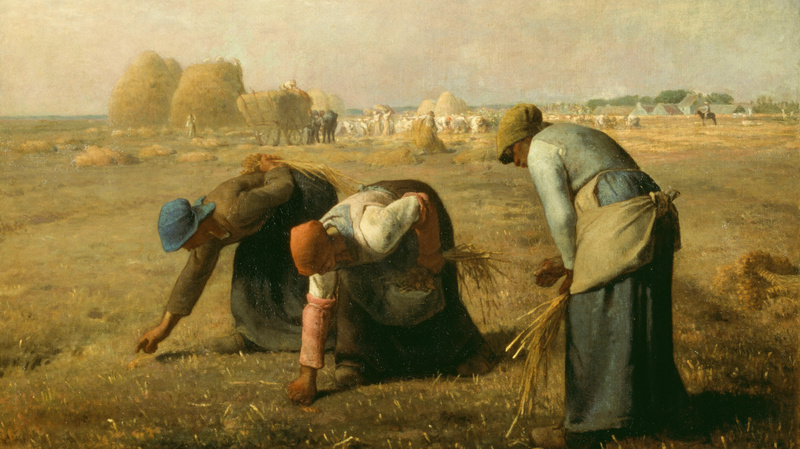 Des glaneuses dit aussi Les glaneuses, Millet, Jean-François
