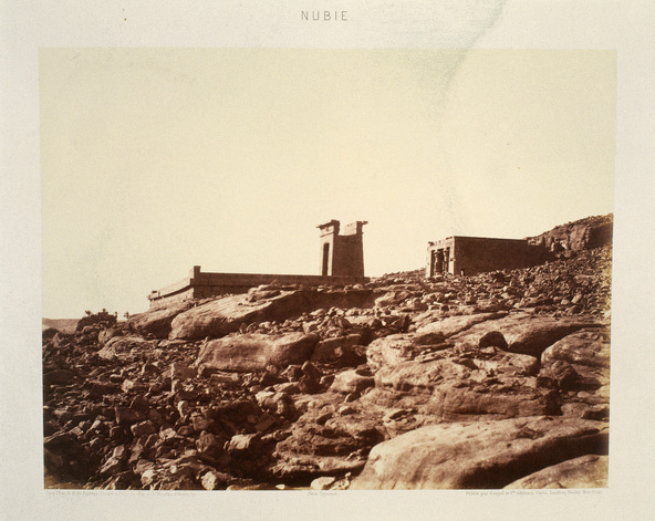Félix Teynard-Dandoûr Vue générale des ruines
