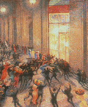Umberto Boccioni-Rixe dans la galerie