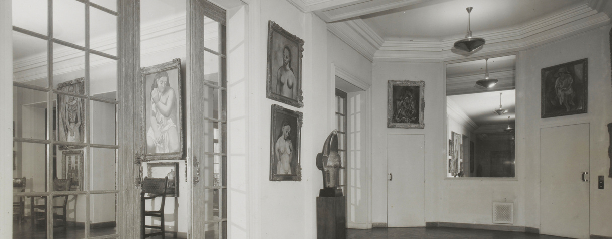 Galerie de l'appartement de Paul Guillaume, Schall Roger (1904-1995) photographe,