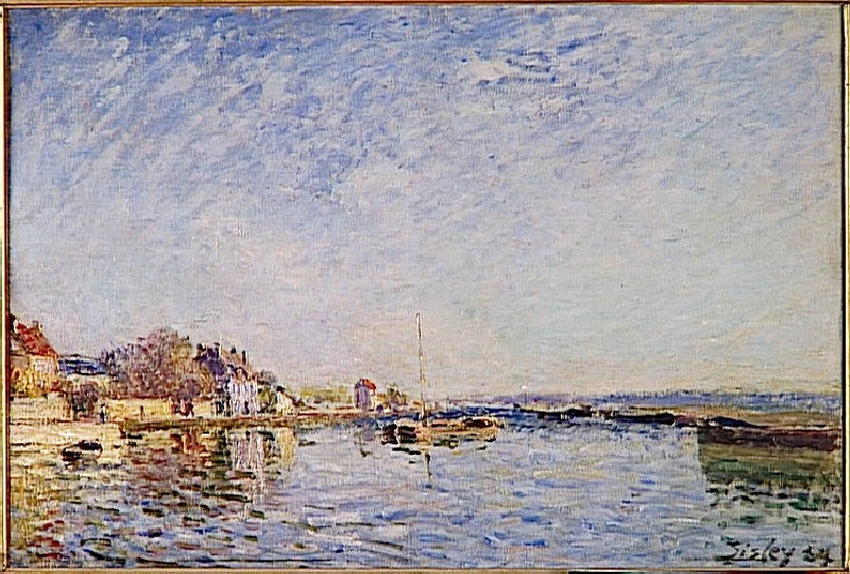Canal du Loing - Alfred Sisley