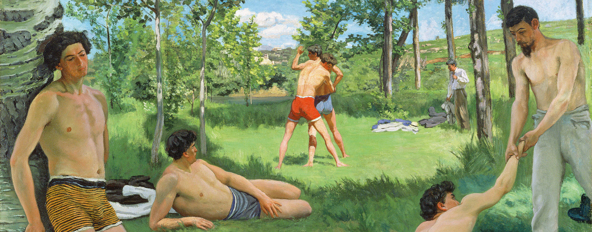 Scène d'été, Frédéric Bazille