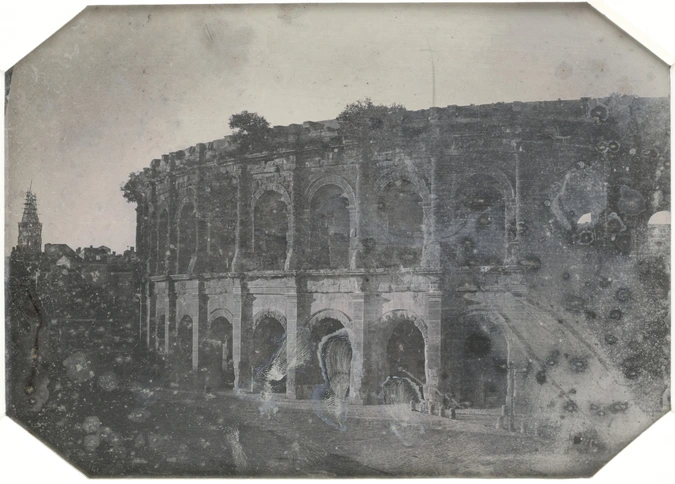 Les Arènes de Nîmes, vers 1846 - Stanislas Ratel