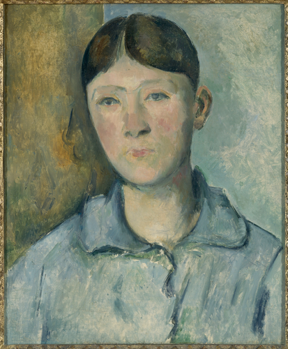 Portrait de Madame Cézanne - Paul Cézanne