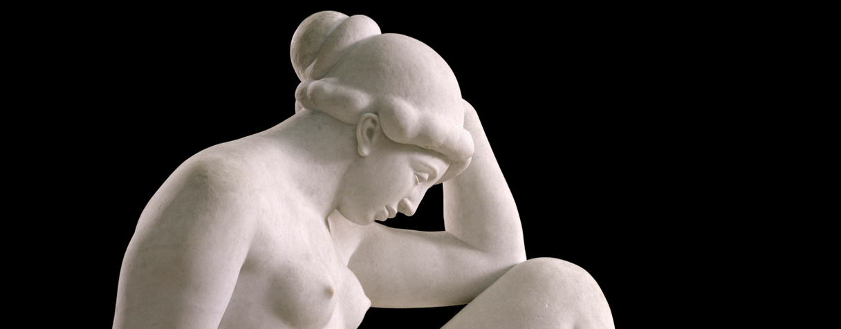 sculpture, Aristide Maillol, Méditerranée dit aussi La Pensée, entre 1923 et 1927