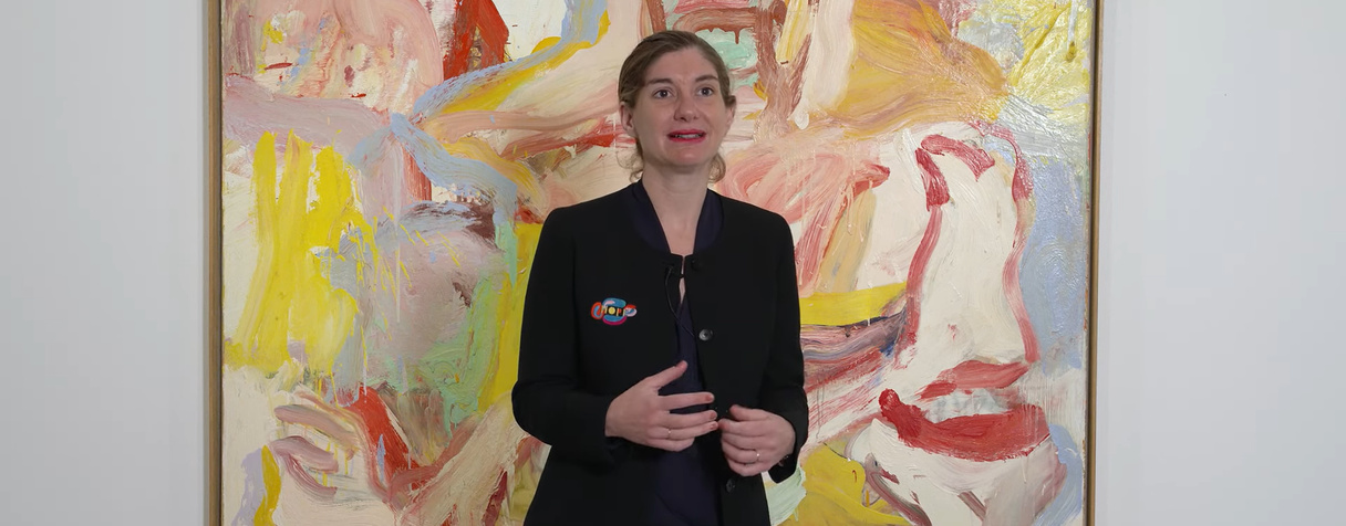 Claire Bernardi présente l'exposition « Chaïm Soutine / Willem de Kooning, la peinture incarnée »