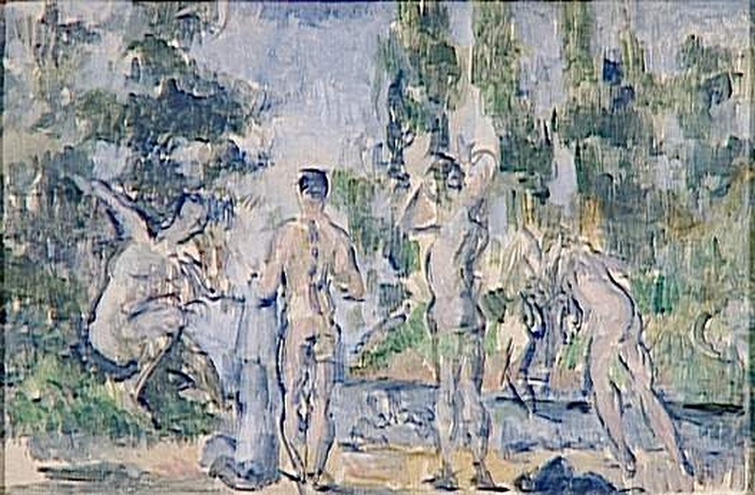 Baigneurs - Paul Cézanne