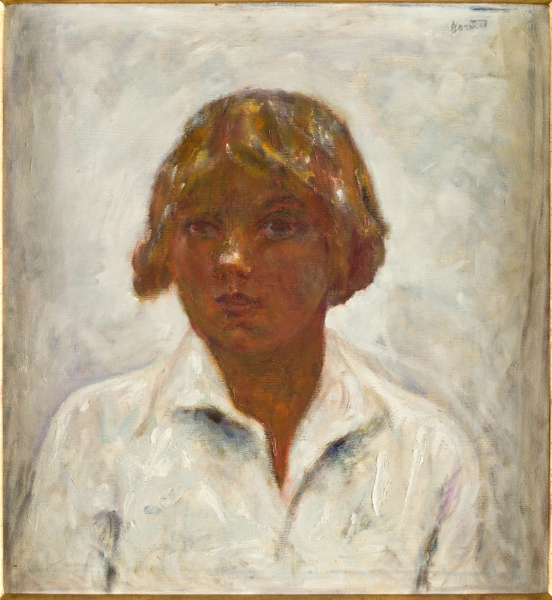 Femme au corsage blanc, contre-jour - Pierre Bonnard