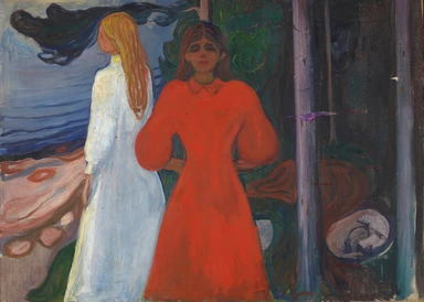 Edvard Munch, Rouge et blanc (Rødt og hvitt)