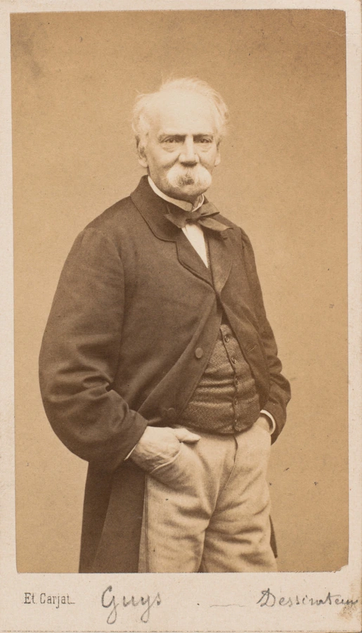 positif, Etienne Carjat, Guys - Dessinateur français, vers 1870