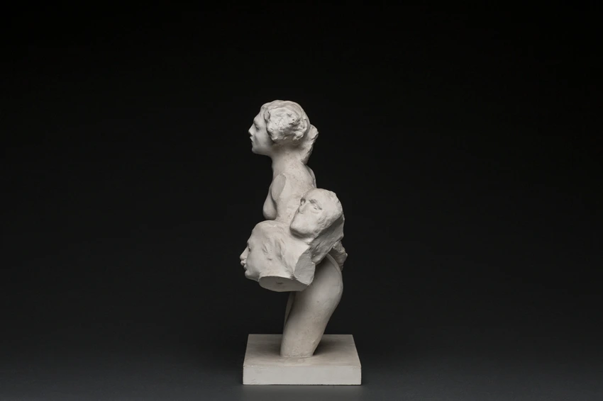 Variante de la Femme damnée avec Tête de martyre - Auguste Rodin