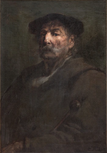 Portrait de l'artiste - Théodule Ribot