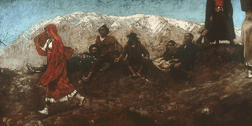 Francesco Paolo Michetti-La Fille de Jorio