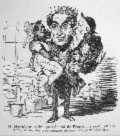Bertall-Bulletin du Prophète-Petites nouvelles à la main in L'Illustration, journal universel