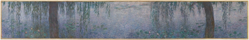 Le Matin clair aux saules - Claude Monet