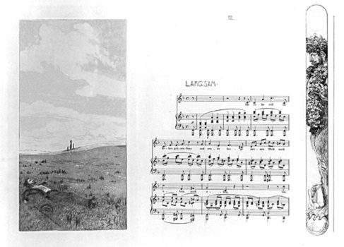 Max Klinger-Dans l'herbe, Brahmsphantasie, opus XII - page 12