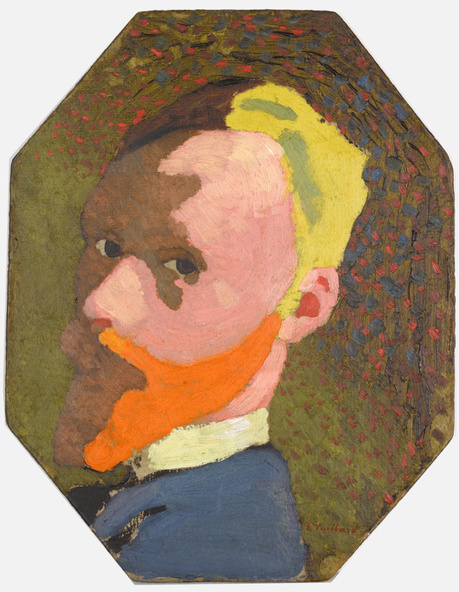 Edouard Vuillard-Autoportrait octogonal