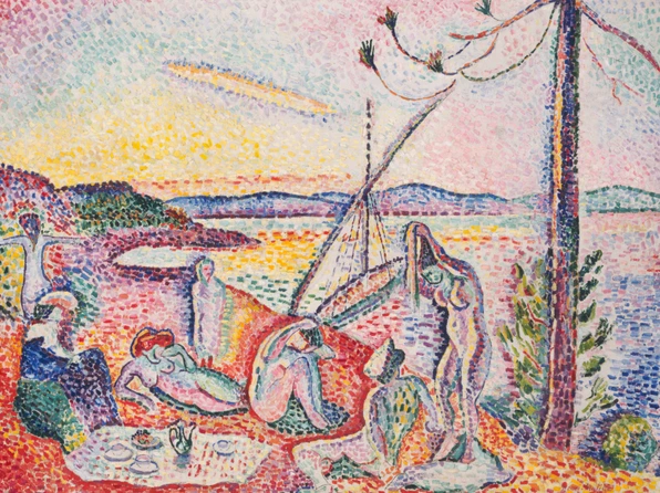 tableau, Henri Matisse, Luxe, calme et volupté, en 1904