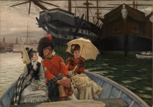 James Tissot-Portsmouth Dockyard