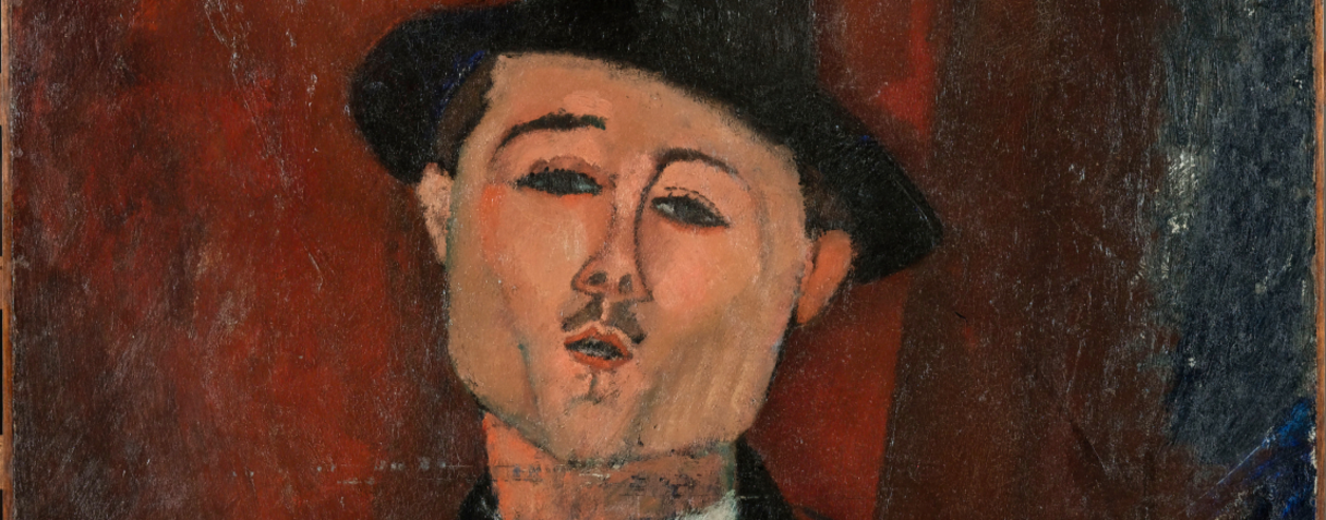 tableau, Amedeo Modigliani, Paul Guillaume, Novo Pilota, en 1915