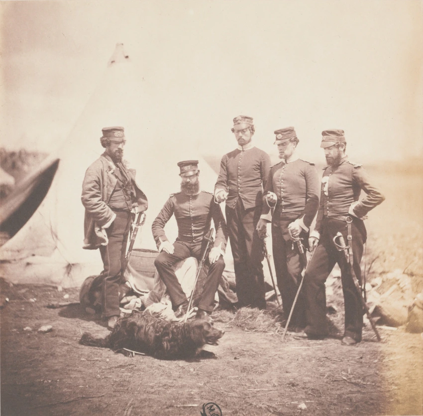 Group of the 57th Regiment - Roger Fenton