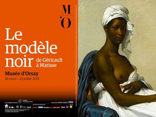 Affiche de l’exposition « Le Modèle Noir de Géricault à Matisse », 2019