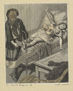 Max Ernst-Collage tiré de Une semaine de bonté. Le lion de Belfort 28