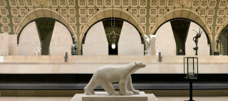 Ours blanc, Pompon François (1855-1933) sculpteur,, Pompon, François