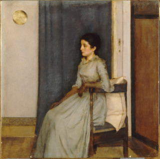 Fernand Khnopff, Portrait de Marie Monnom
