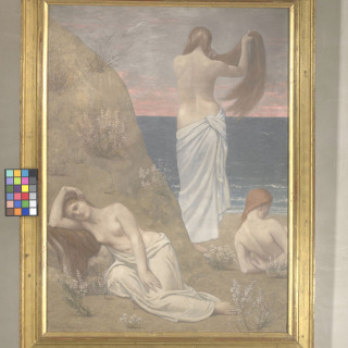 Pierre Puvis de Chavannes-Jeunes filles au bord de la mer