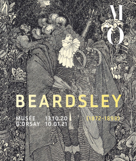 Affiche de l’exposition « Aubrey Beardsley (1872-1898) »