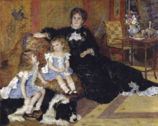 Pierre-Auguste Renoir-Portrait de Madame Charpentier et de ses enfants
