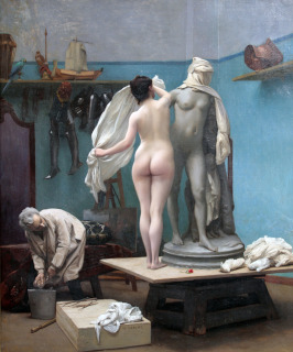 Jean-Léon Gérôme-La fin de séance