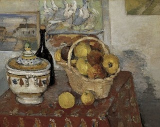 Paul Cézanne-Nature morte à la soupière (Naturaleza muerta con sopera)