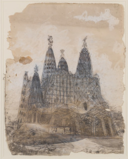 Project for the Colònia Güell church, Antoni Gaudí