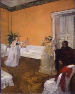 Edgar Degas-La répétition de chant