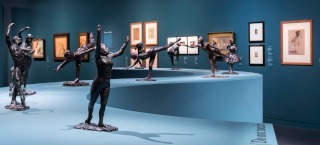 Exposition Degas Danse Dessin. Salle De la danse.
