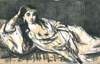 Edouard Manet-Odalisque