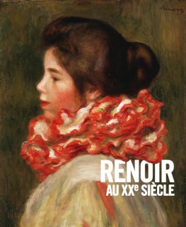 Pierre Auguste Renoir-Fille à la collerette rouge (détail)