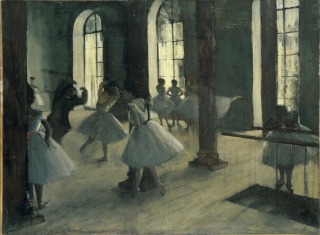 Edgar Degas-La répétition au foyer de la danse