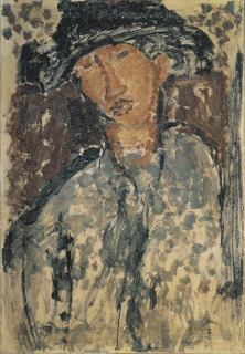 Amadeo Modigliani-Portrait de Chaïm Soutine