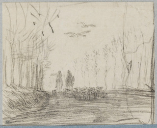 Maurice Denis-La Légende de saint-Hubert. Le défaut