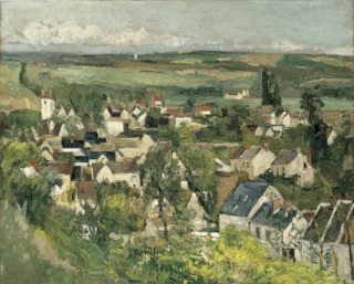 Paul Cézanne-Vue panoramique d'Auvers-sur-Oise (Vista panorámica de Auvers-sur-Oise)