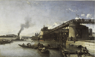 Johan Barthold Jongkind-Le pont de l'Estacade