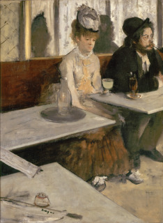 Edgar Degas-Dans un café, dit aussi L'absinthe