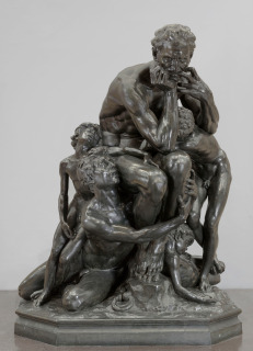 sculpture, Jean-Baptiste Carpeaux, Victor Thiébaut, Ugolin, dit aussi Ugolin et ses fils, en 1863