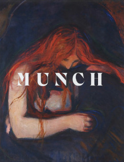 Couverture du catalogue de l'exposition « Edvard Munch. Un poème de vie, d’amour et de mort »