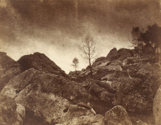 Eugène Cuvelier-L'orage (forêt de Fontainebleau)