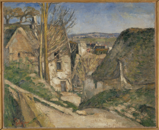 Paul Cézanne (1839-1906) -La maison du pendu, Auvers-sur-Oise
